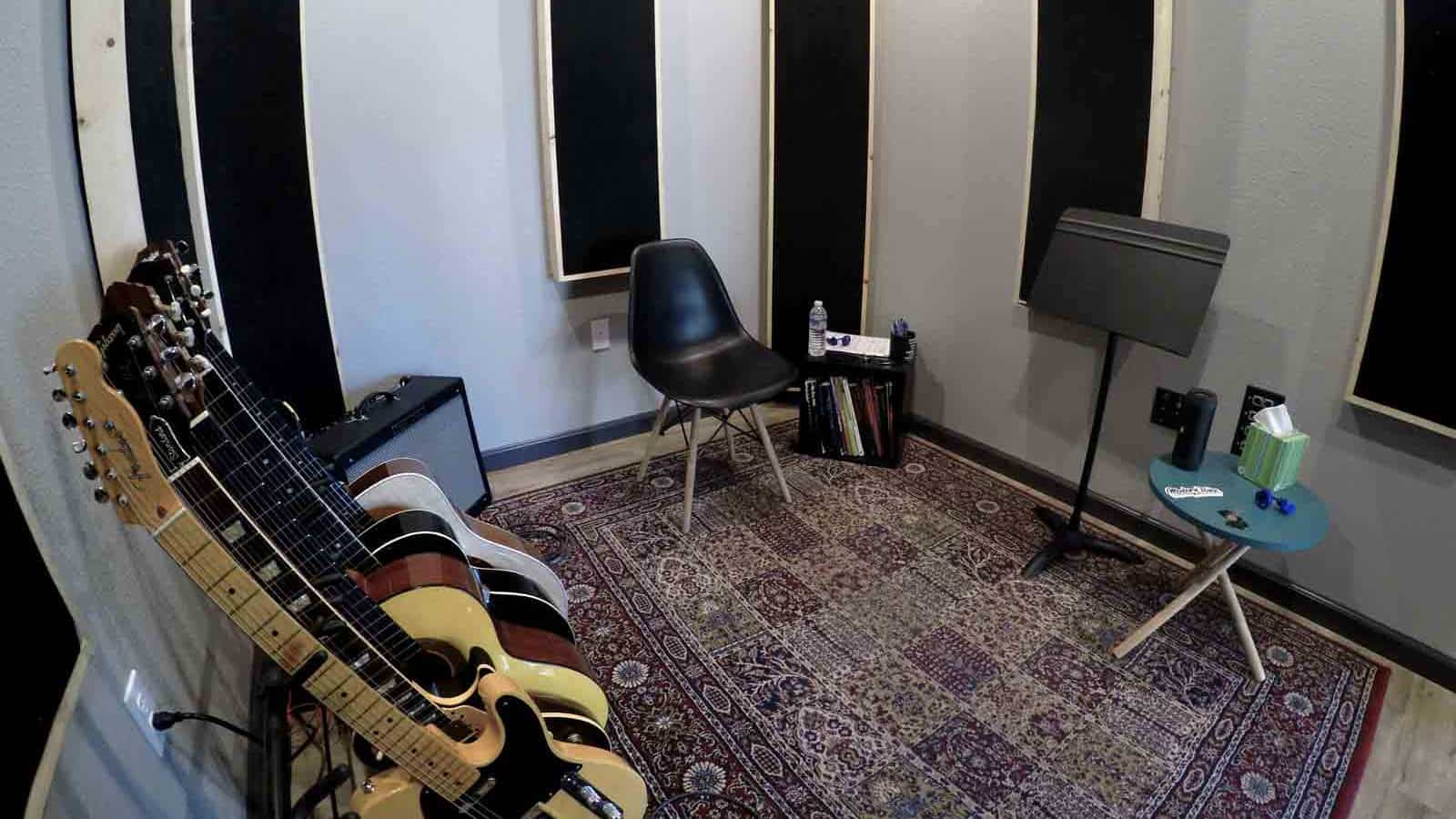 Guitar Practice Rooms In Lafayette Ca Moderntone Studios