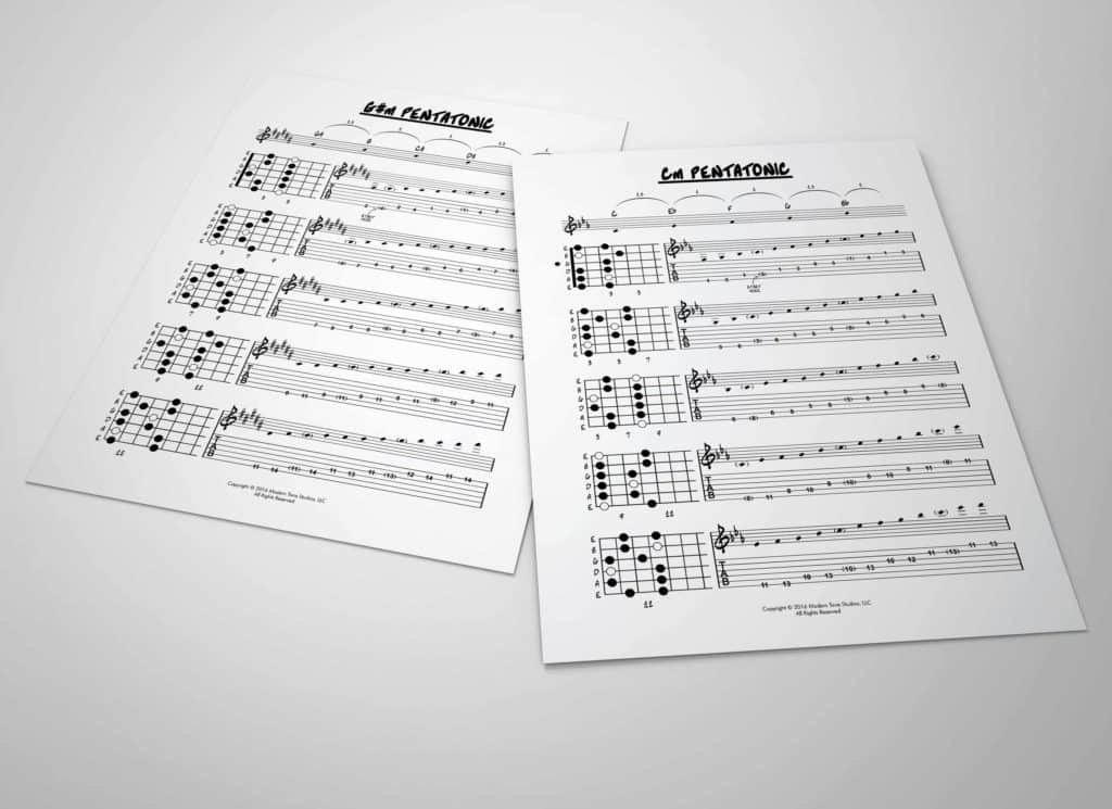 Minor Pentatonic Scales | ModernTone Studios