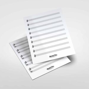 Blank Music Sheets