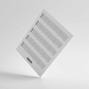Blank Guitar Sheets